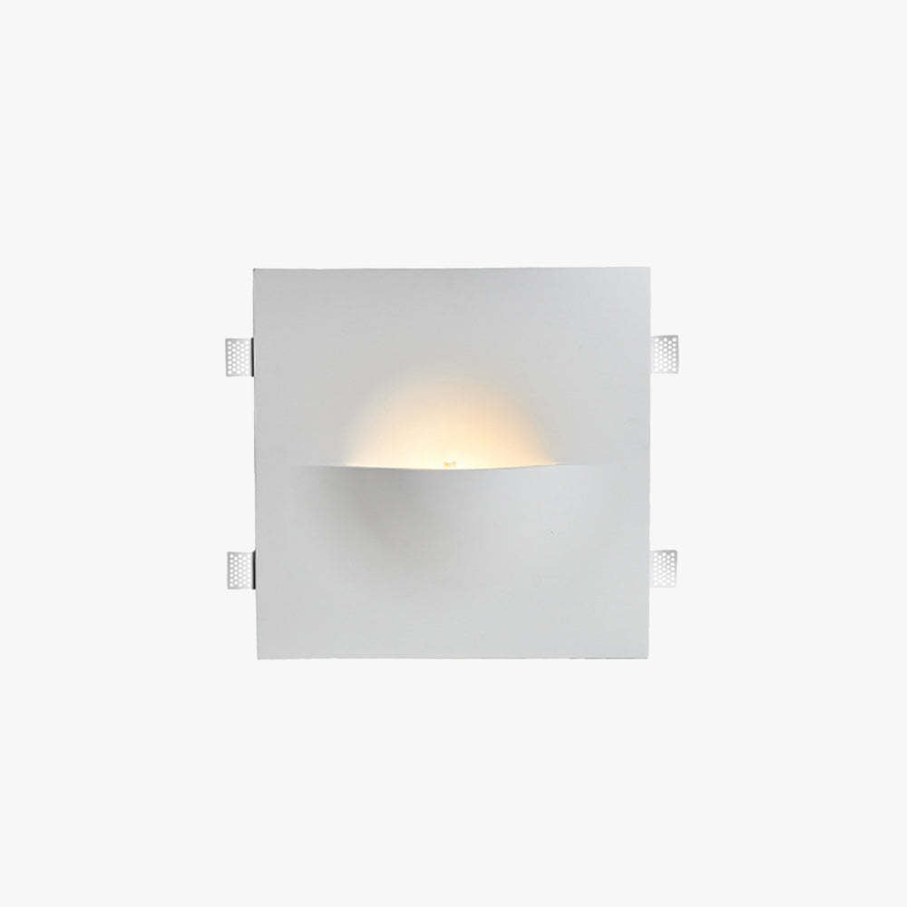 Lampa Ścienna Minimalistyczna Podtynkowa z Ciepłym Światłem