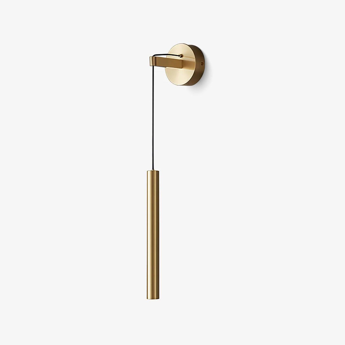 Lampa Ścienna Minimalistyczna z Cylindrycznym Kloszem na Kablu ##POS:2##