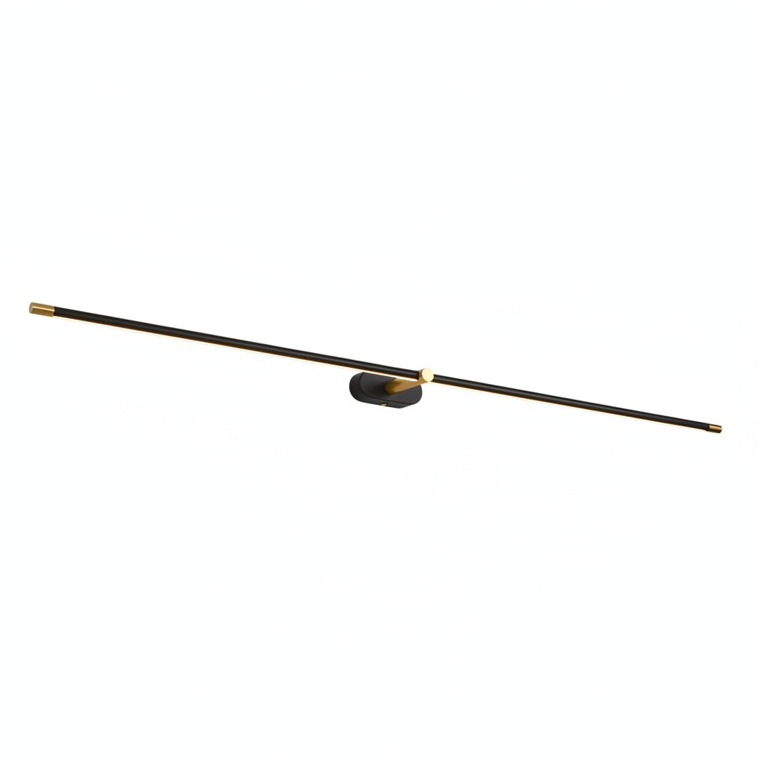 Lampa Ścienna Minimalistyczna z Obrotowym Ramieniem do Lustra i Obrazów