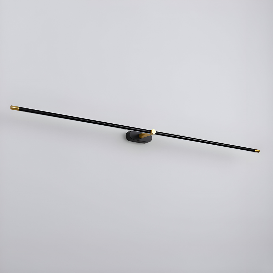 Lampa Ścienna Minimalistyczna z Obrotowym Ramieniem do Lustra i Obrazów