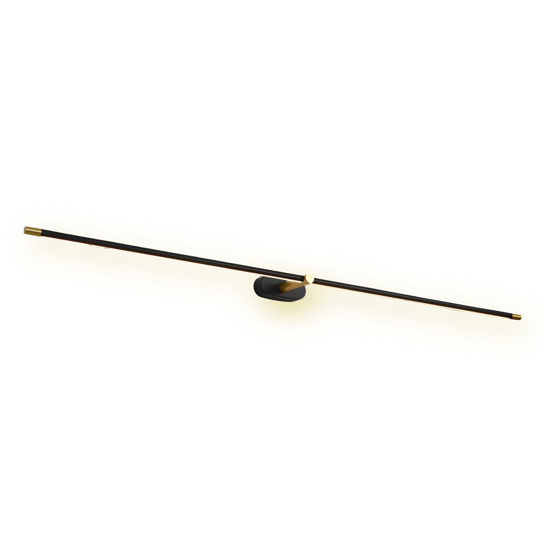 Lampa Ścienna Minimalistyczna z Obrotowym Ramieniem do Lustra i Obrazów