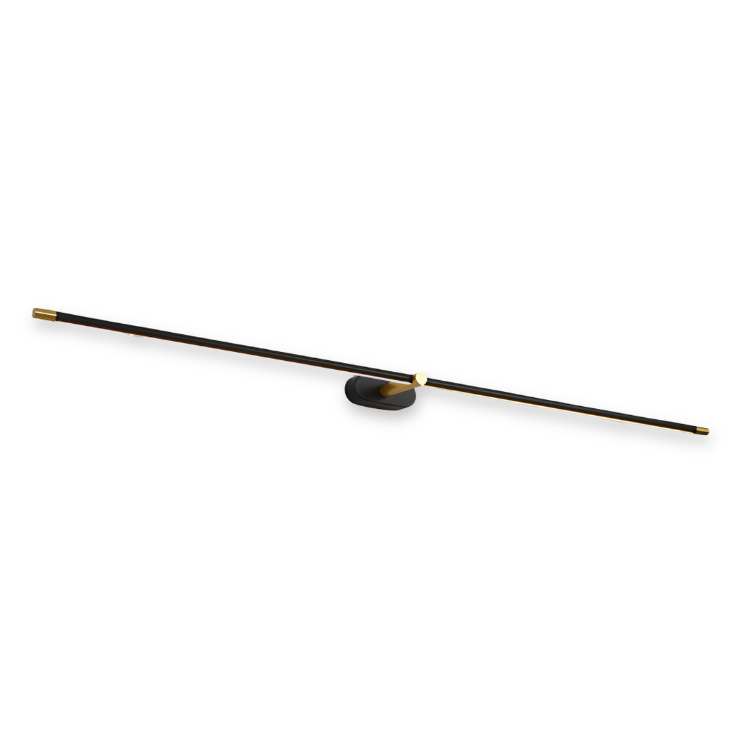 Lampa Ścienna Minimalistyczna z Obrotowym Ramieniem do Lustra i Obrazów