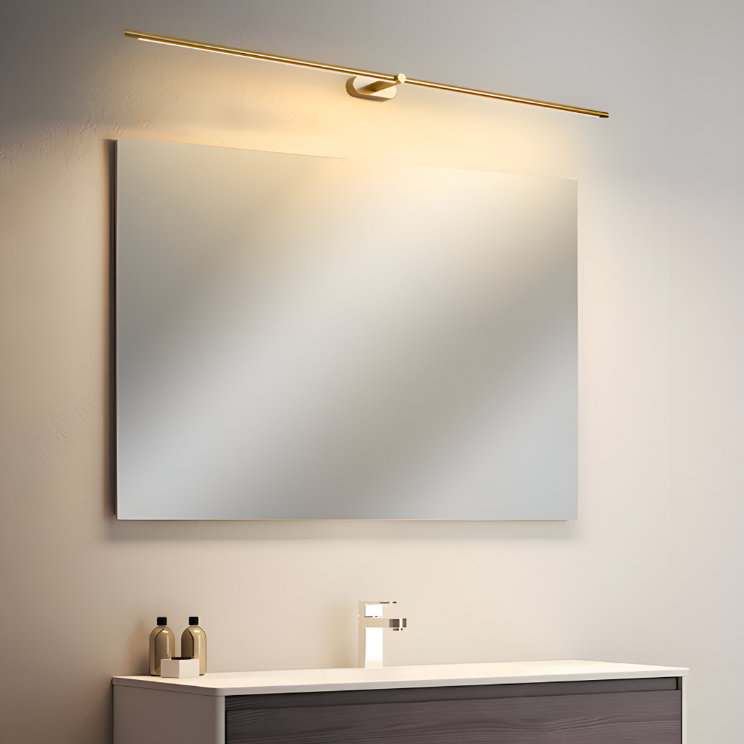 Lampa Ścienna Minimalistyczna z Obrotowym Ramieniem do Lustra i Obrazów