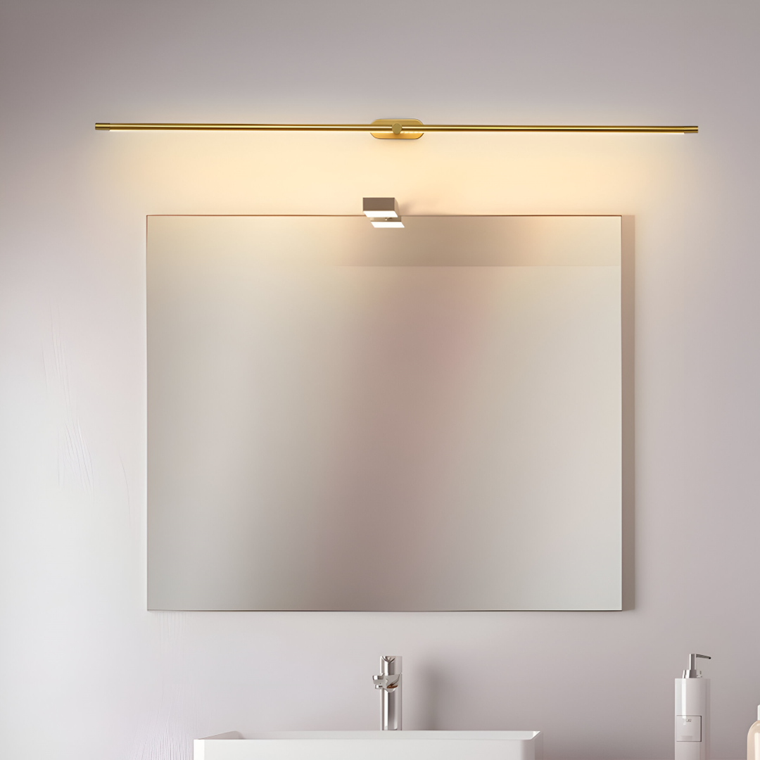 Lampa Ścienna Minimalistyczna z Obrotowym Ramieniem do Lustra i Obrazów
