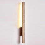 Lampa Ścienna Minimalistyczna z Trawertynu z Wbudowanym Oświetleniem
