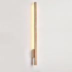 Lampa Ścienna Minimalistyczna z Trawertynu z Wbudowanym Oświetleniem