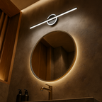 Lampa Ścienna Minimalistyczna z Zintegrowanym Źródłem Światła