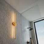 Lampa Ścienna Minimalistyczna z Zintegrowanym Źródłem Światła