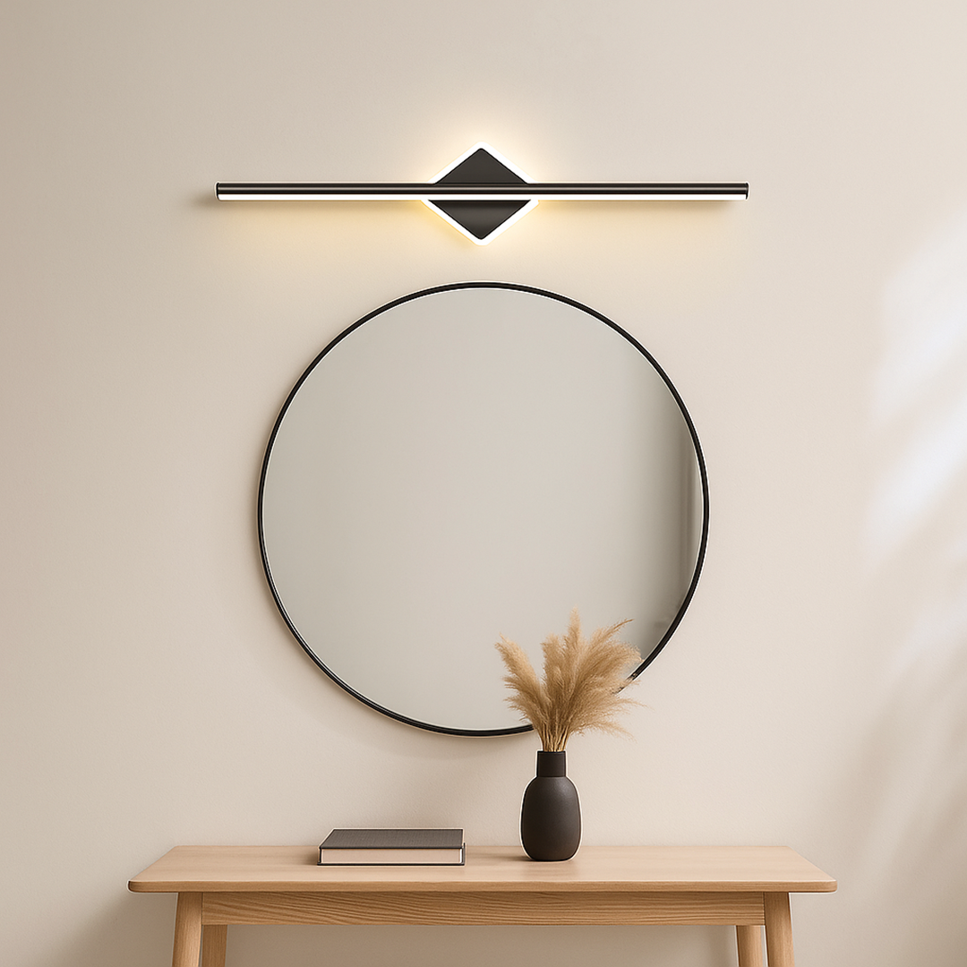 Lampa Ścienna Minimalistyczna z Zintegrowanym Źródłem Światła