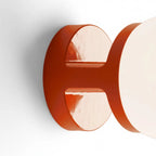 Lampa Ścienna Modern z Kloszem Kulowym i Ceramiczną Podstawą