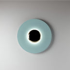 Lampa Ścienna Nowoczesna Minimalistyczna z Okrągłą Tarczą i Wbudowanym LED