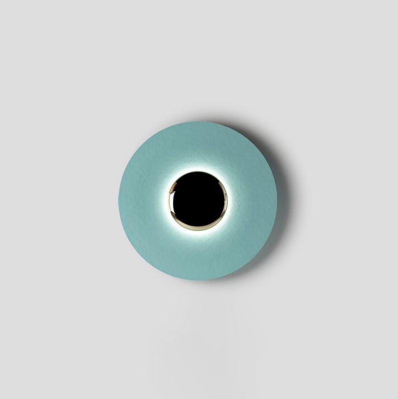Lampa Ścienna Nowoczesna Minimalistyczna z Okrągłym Kloszem i Zintegrowanym LED