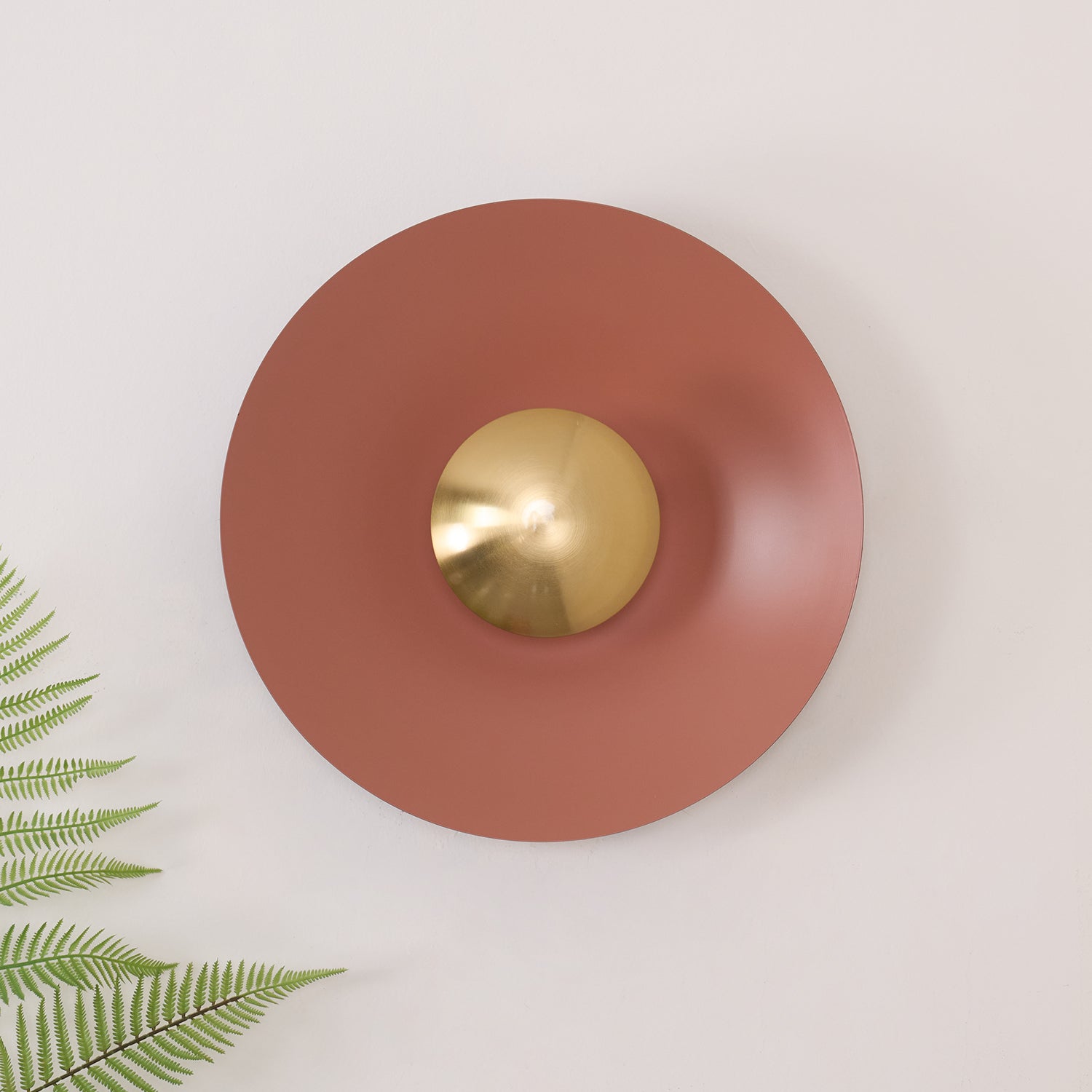 Lampa Ścienna Nowoczesna Minimalistyczna z Okrągłym Kloszem i Zintegrowanym LED