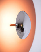 Lampa Ścienna Nowoczesna Minimalistyczna z Okrągłym Kloszem i Zintegrowanym LED