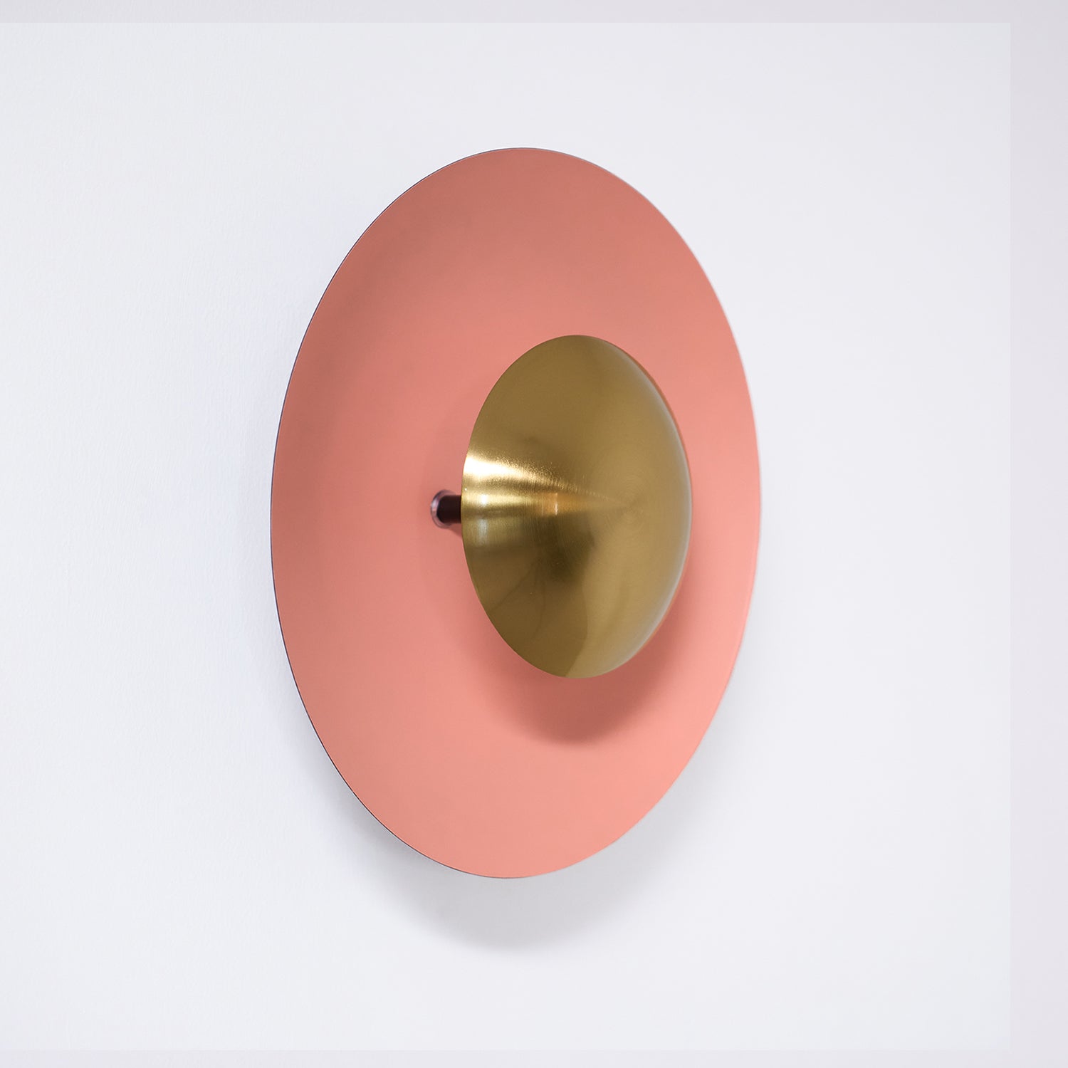 Lampa Ścienna Nowoczesna Minimalistyczna z Okrągłym Kloszem i Zintegrowanym LED