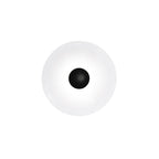 Lampa Ścienna Nowoczesna Minimalistyczna z Okrągłym Kloszem i Zintegrowanym LED