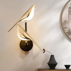 Lampa Ścienna Nowoczesna z Motywem Ptaka