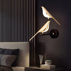 Lampa Ścienna Nowoczesna z Motywem Ptaka