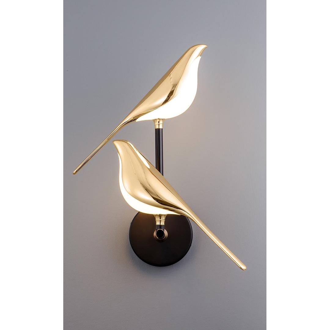 Lampa Ścienna Nowoczesna z Motywem Ptaka