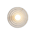 Lampa Ścienna Okrągła Wabi-Sabi Retro z Teksturowaną Obudową