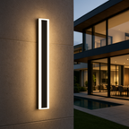 Lampa Ścienna Zewnętrzna Minimalistyczna z Czujnikiem Ruchu