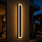 Lampa Ścienna Zewnętrzna Minimalistyczna z Czujnikiem Ruchu