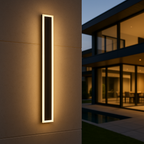Lampa Ścienna Zewnętrzna Minimalistyczna z Czujnikiem Ruchu
