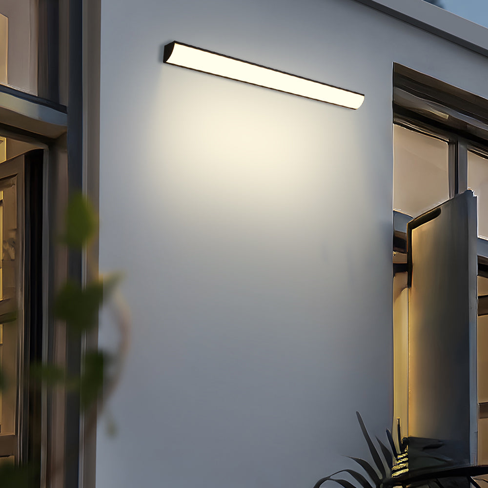 Lampa Ścienna Zewnętrzna Minimalistyczna z Wbudowanym LED