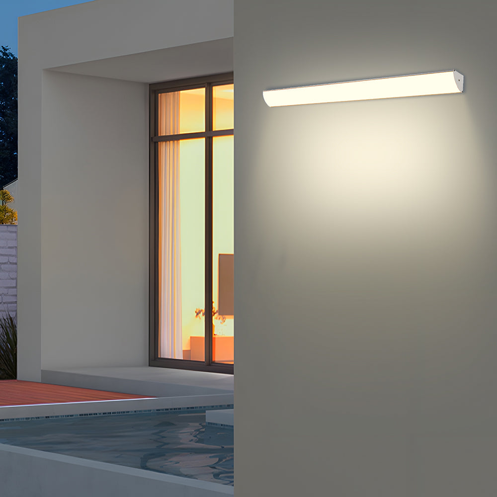 Lampa Ścienna Zewnętrzna Minimalistyczna z Wbudowanym LED
