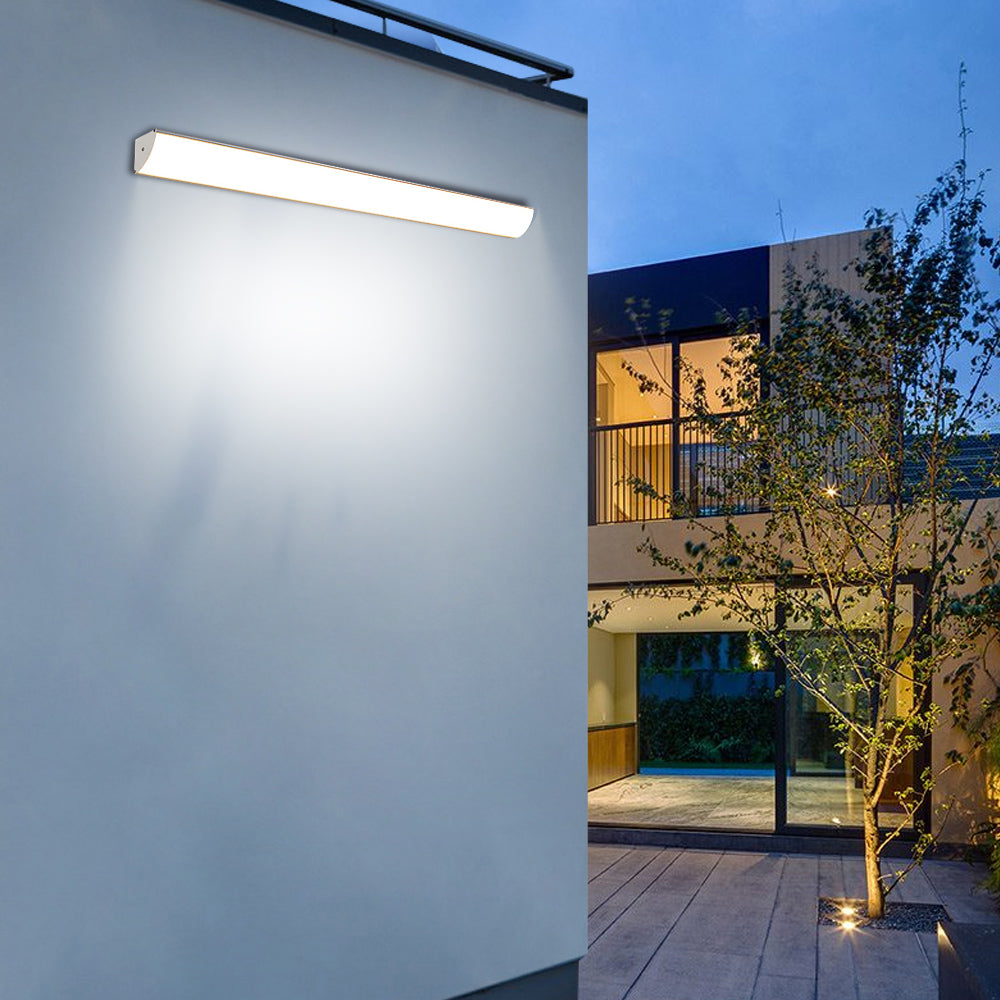 Lampa Ścienna Zewnętrzna Minimalistyczna z Wbudowanym LED