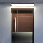 Lampa Ścienna Zewnętrzna Minimalistyczna z Wbudowanym LED