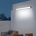 Lampa Ścienna Zewnętrzna Minimalistyczna z Wbudowanym LED