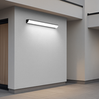 Lampa Ścienna Zewnętrzna Minimalistyczna z Zintegrowanym LED i Klasą Szczelności IP65