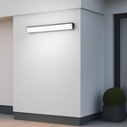 Lampa Ścienna Zewnętrzna Minimalistyczna z Zintegrowanym LED i Klasą Szczelności IP65