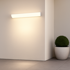 Lampa Ścienna Zewnętrzna Minimalistyczna z Zintegrowanym LED i Klasą Szczelności IP65