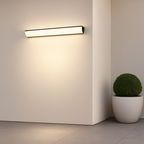 Lampa Ścienna Zewnętrzna Minimalistyczna z Zintegrowanym LED i Klasą Szczelności IP65
