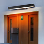 Lampa Ścienna Zewnętrzna Minimalistyczna z Zintegrowanym Oświetleniem LED