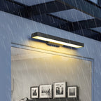 Lampa Ścienna Zewnętrzna Minimalistyczna z Zintegrowanym Oświetleniem LED
