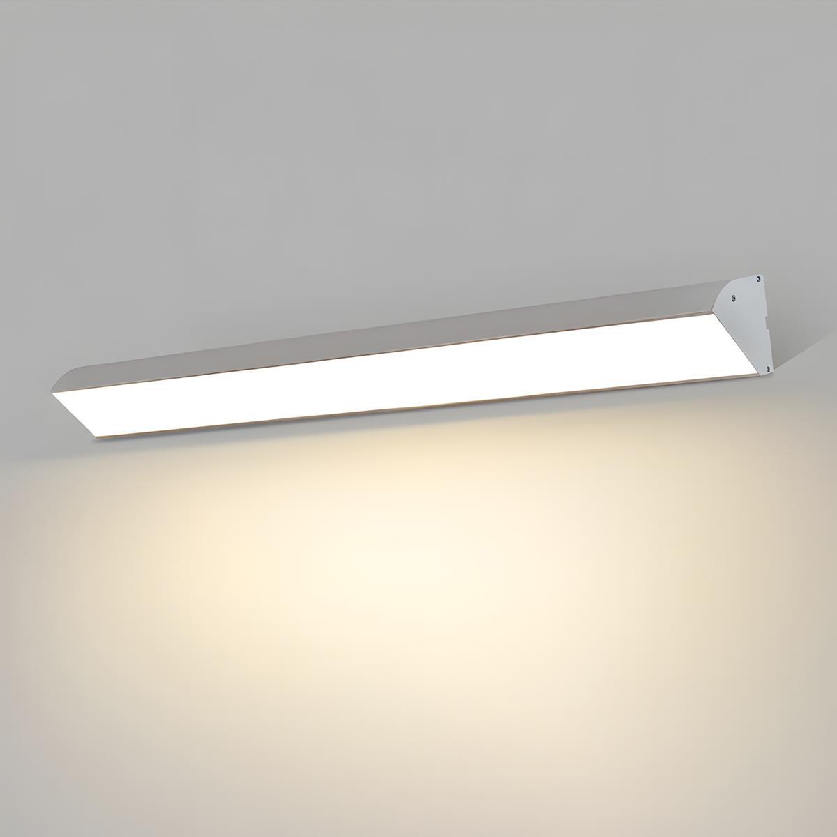 Lampa Ścienna Zewnętrzna Modernistyczna z Wbudowanym źródłem Światła i Regulacją Barwy