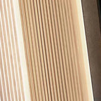 Lampa Ścienna Zewnętrzna Nowoczesna z Ryflowanym Kloszem Akrylowym