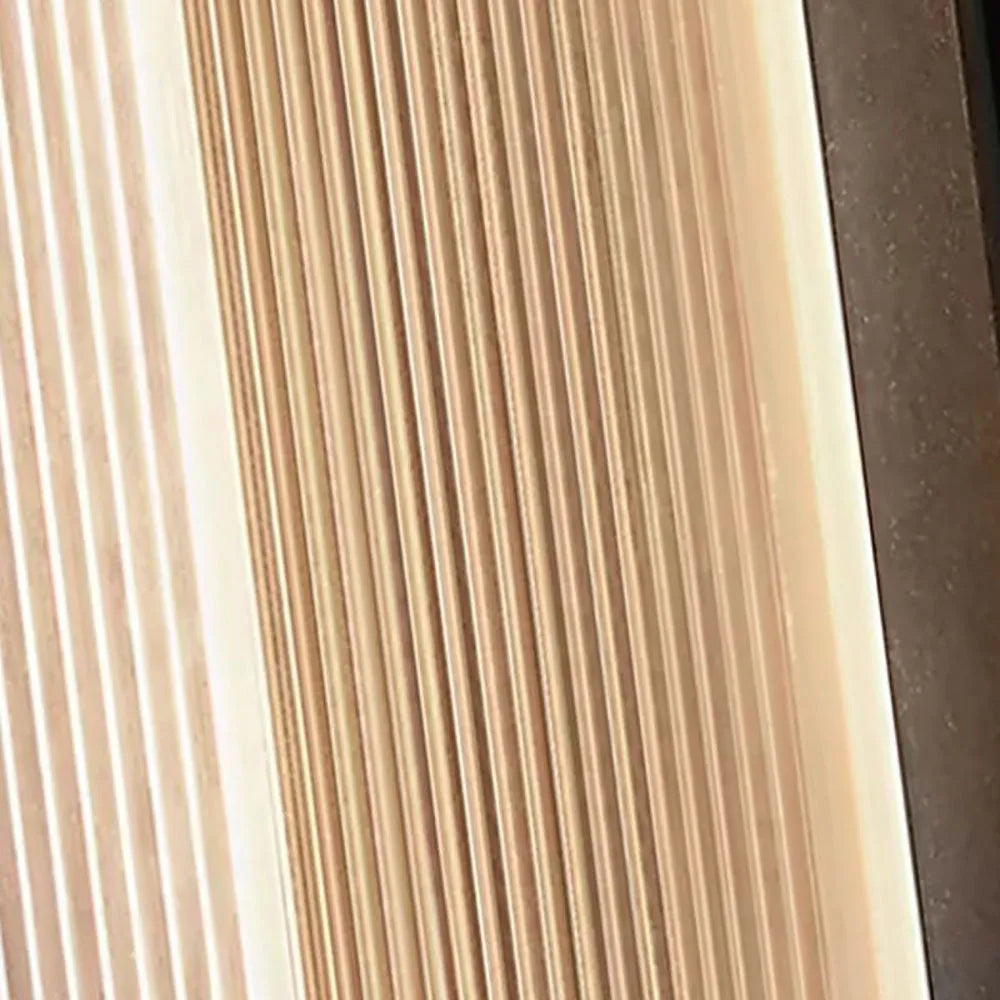 Lampa Ścienna Zewnętrzna Nowoczesna z Ryflowanym Kloszem Akrylowym