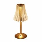 Lampa Stołowa Glamour z Kryształowym Kloszem i Ściemniaczem Dotykowym