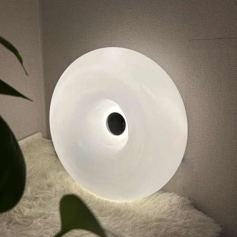 Lampa Stołowa i Ścienna Retro z Okrągłym Kloszem i Funkcją Ściemniania
