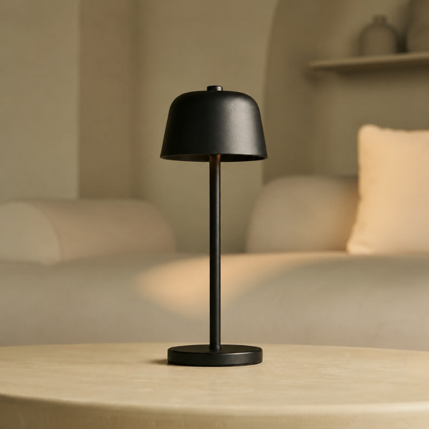 Lampa Stołowa Minimalistyczna Bezprzewodowa z Dotykowym Sterowaniem