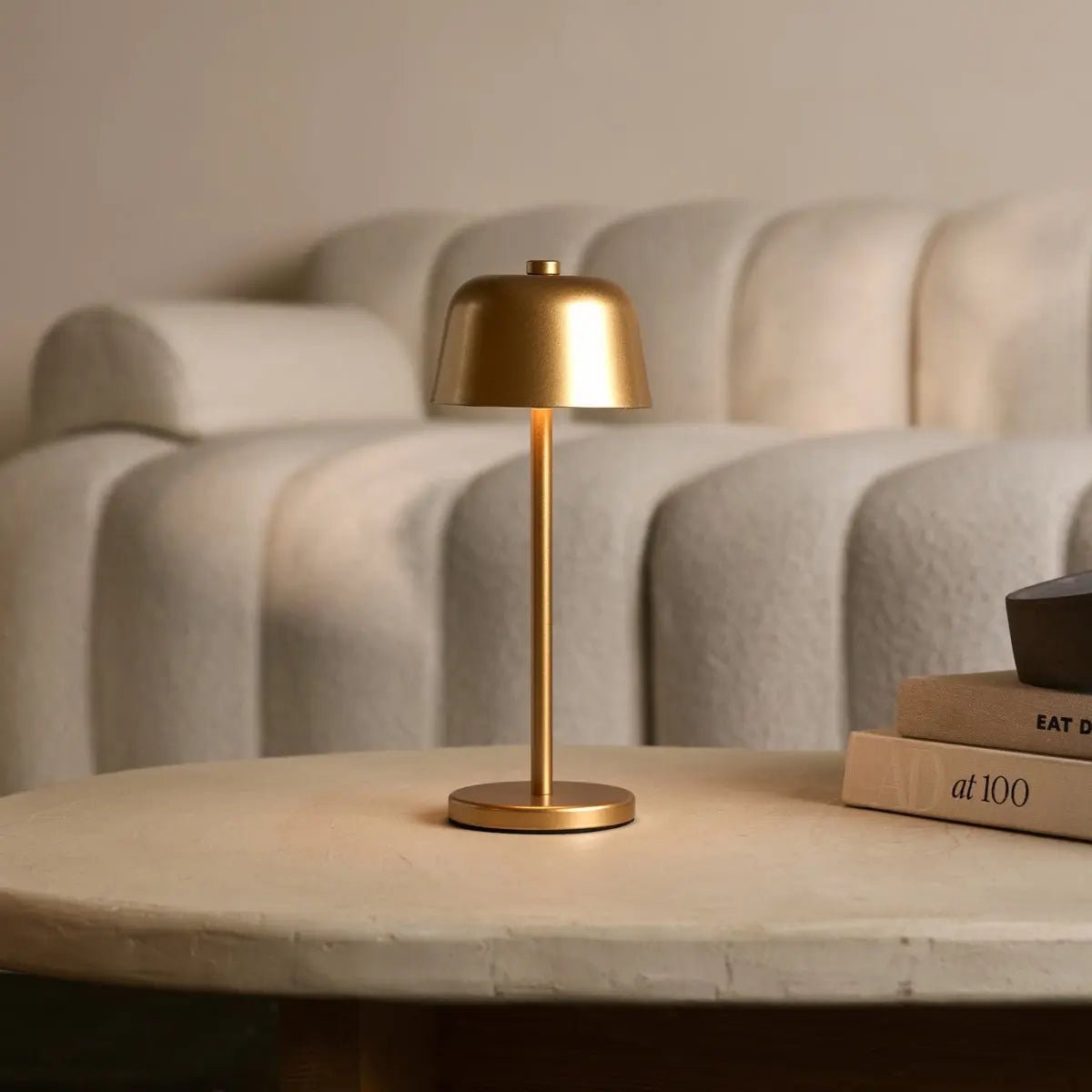 Lampa Stołowa Minimalistyczna Bezprzewodowa z Dotykowym Sterowaniem