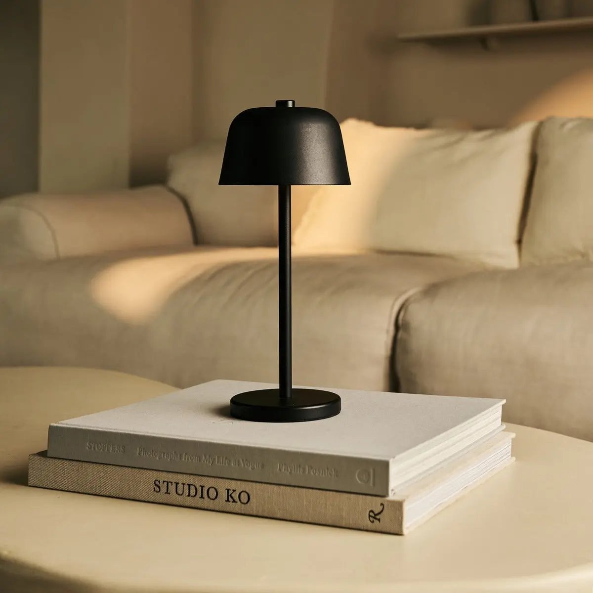 Lampa Stołowa Minimalistyczna Bezprzewodowa z Dotykowym Sterowaniem
