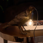 Lampa Stołowa Modern w Kształcie Kruka z Żarówką Edison