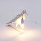 Lampa Stołowa Modern w Kształcie Kruka z Żarówką Edison