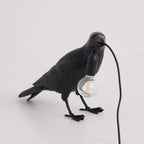Lampa Stołowa Modern w Kształcie Kruka z Żarówką Edison
