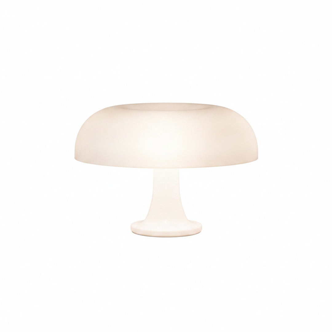 Lampa Stołowa Retro w Kształcie Grzyba z Kloszem